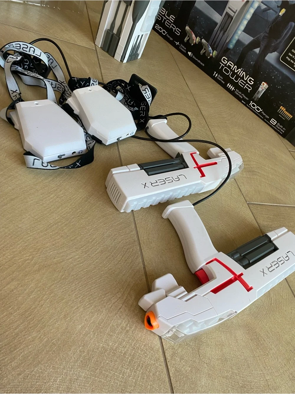 Laser Tag Set - 2 Guns & Sensors